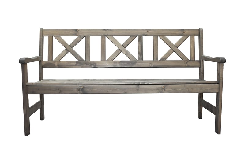 Olivo 3-seter Sofa - Grå - Hagemøbler - Loungemøbler - Lounge sofa