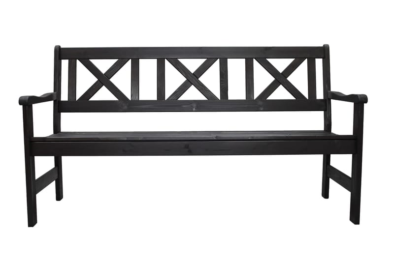 Olivo 3-seter Sofa - Kaffesvart - Hagemøbler - Loungemøbler - Lounge sofa