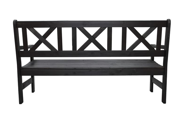 Olivo 3-seter Sofa - Kaffesvart - Hagemøbler - Loungemøbler - Lounge sofa