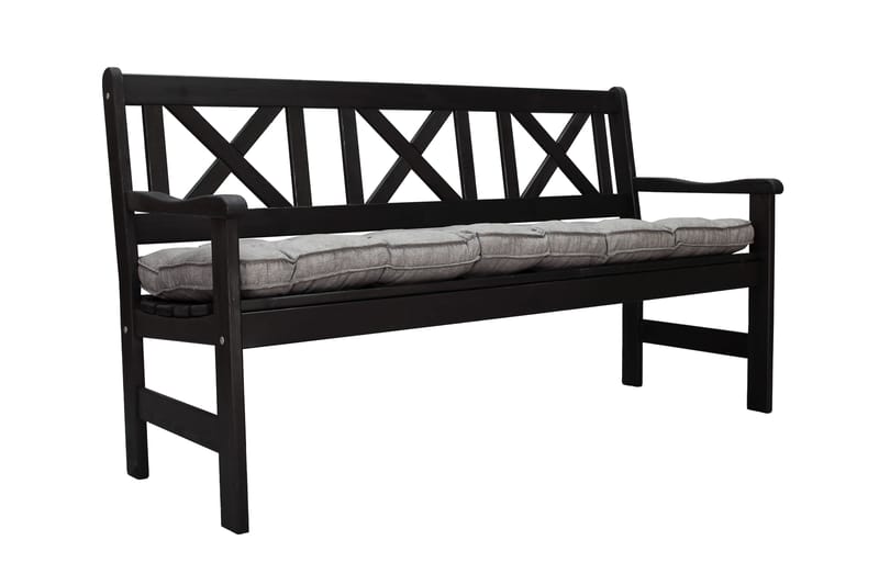 Olivo 3-seter Sofa - Kaffesvart - Hagemøbler - Loungemøbler - Lounge sofa