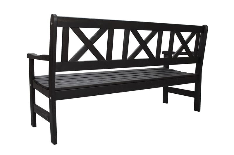 Olivo 3-seter Sofa - Kaffesvart - Hagemøbler - Loungemøbler - Lounge sofa