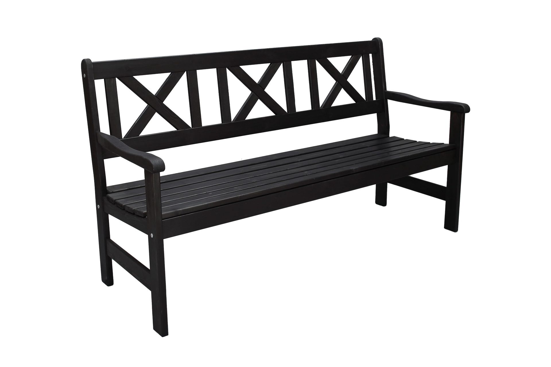 Olivo 3-seter Sofa - Kaffesvart
