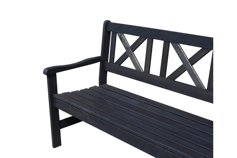 Olivo 3-seter Sofa - Kaffesvart - Hagemøbler - Loungemøbler - Lounge sofa