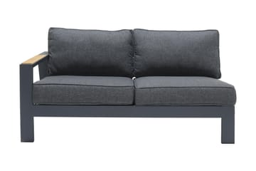 Palau 2-seter Sofa Høyre - Grå - Hagemøbler - Loungemøbler - Lounge sofa