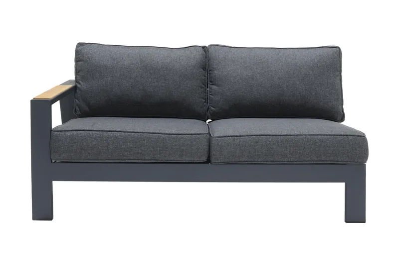 Palau 2-seter Sofa Høyre, Grå