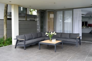 Palau 2-seter Sofa Venstre - Grå - Hagemøbler - Loungemøbler - Lounge sofa