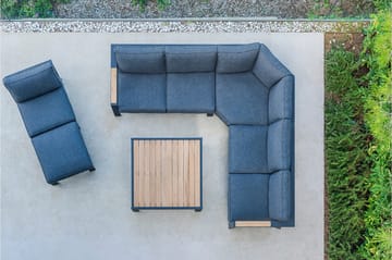 Palau 2-seter Sofa Venstre - Grå - Hagemøbler - Loungemøbler - Lounge sofa