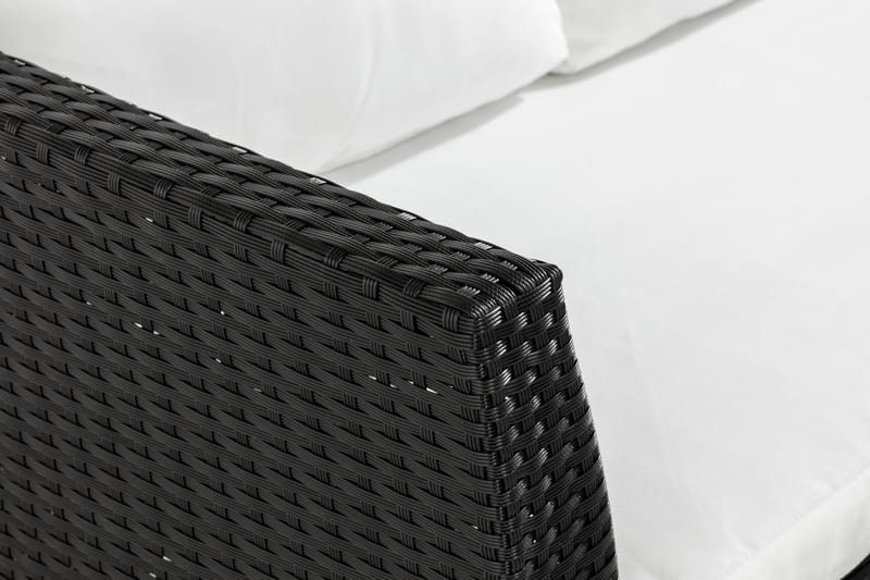 Wisconsin Light - Svart / Hvit - Hagemøbler - Loungemøbler - Lounge sofa