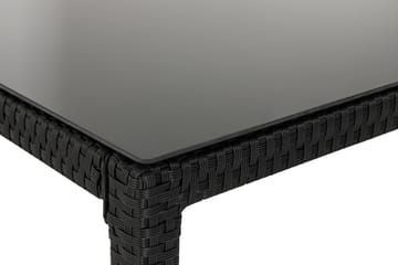 Wisconsin Light - Svart / Hvit - Hagemøbler - Loungemøbler - Lounge sofa
