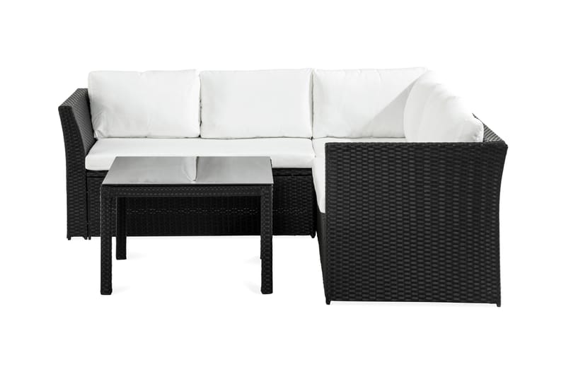 Wisconsin Light - Svart / Hvit - Hagemøbler - Loungemøbler - Lounge sofa
