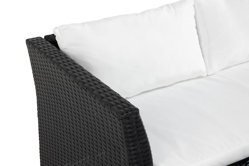 Wisconsin Light - Svart / Hvit - Hagemøbler - Loungemøbler - Lounge sofa