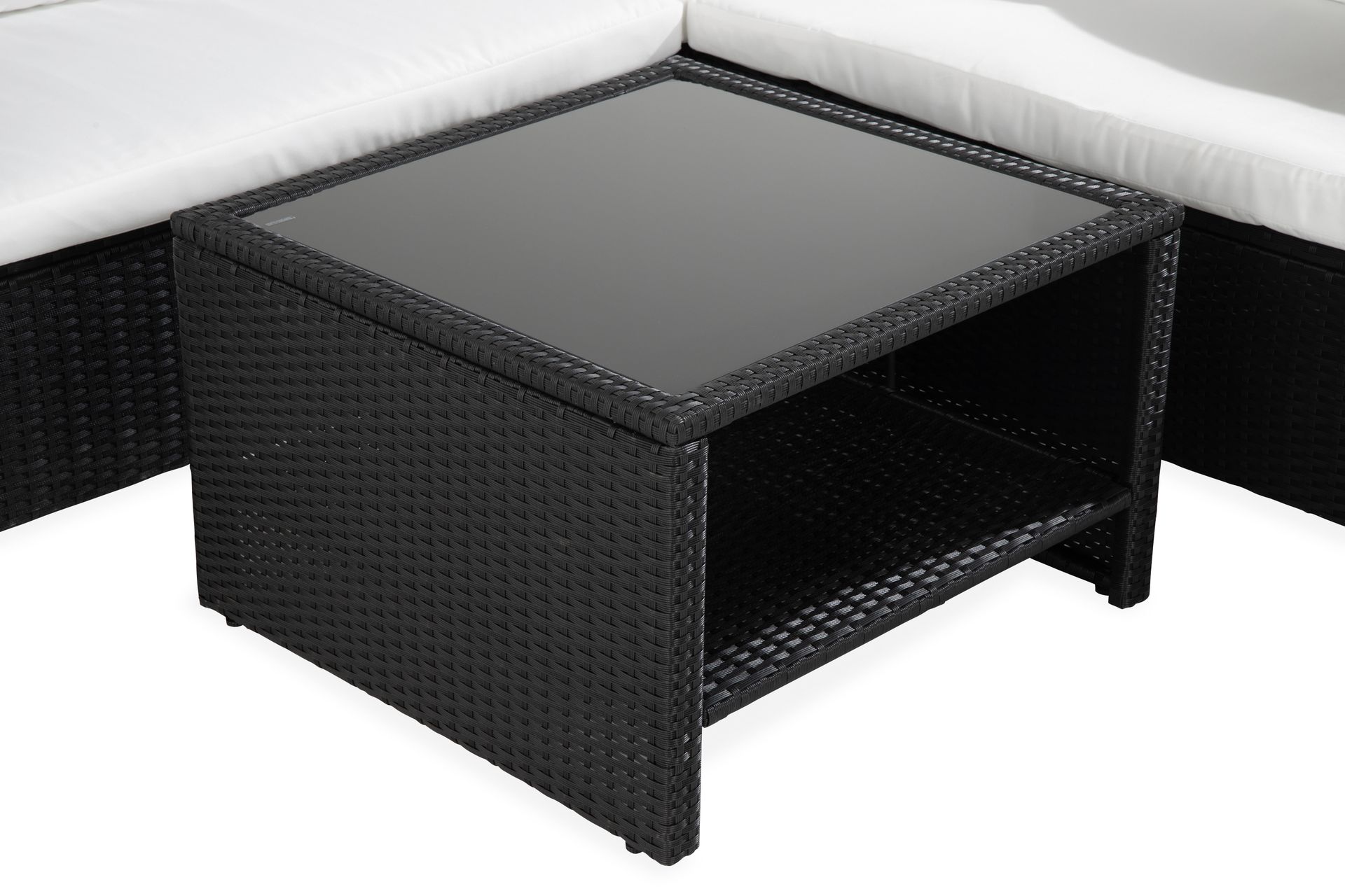 Wisconsin Light - Svart / Hvit - Hagemøbler - Loungemøbler - Lounge sofa