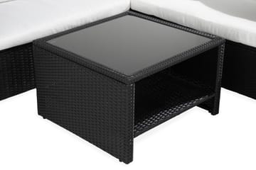 Wisconsin Light - Svart / Hvit - Hagemøbler - Loungemøbler - Lounge sofa