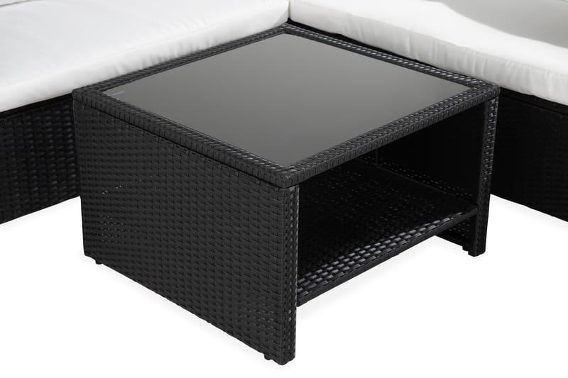 Wisconsin Light - Svart / Hvit - Hagemøbler - Loungemøbler - Lounge sofa