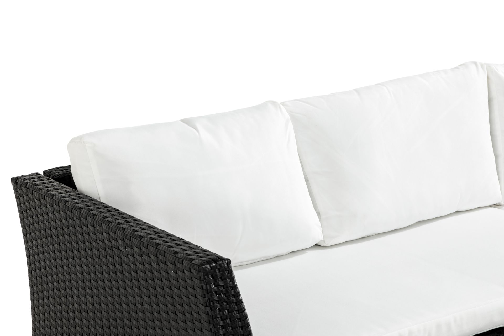 Wisconsin Light - Svart / Hvit - Hagemøbler - Loungemøbler - Lounge sofa