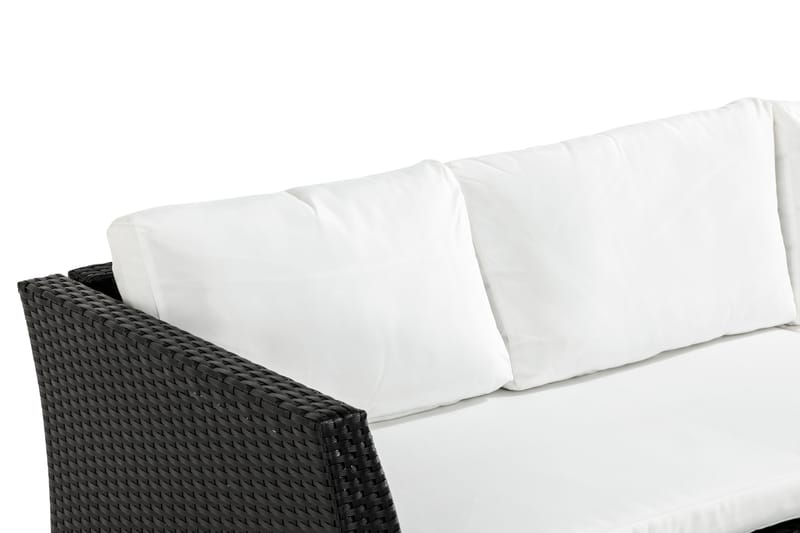 Wisconsin Light - Svart / Hvit - Hagemøbler - Loungemøbler - Lounge sofa
