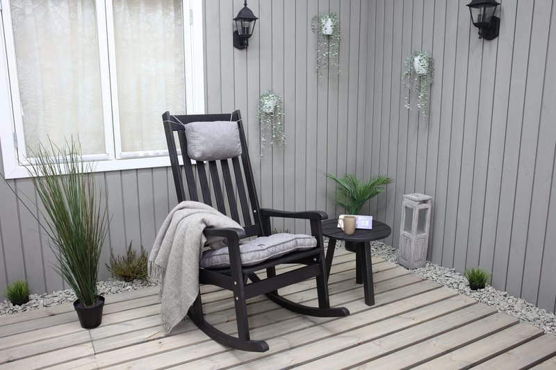 Ellabell Gyngestol - Kaffesvart - Hagemøbler - Loungemøbler - Loungestol ute