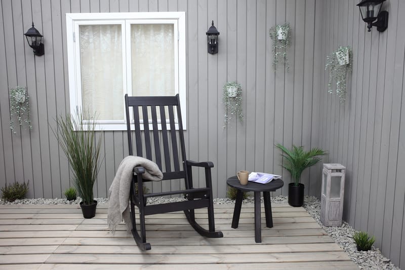Ellabell Gyngestol - Kaffesvart - Hagemøbler - Loungemøbler - Loungestol ute