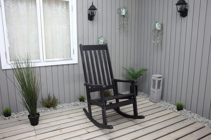 Ellabell Gyngestol - Kaffesvart - Hagemøbler - Loungemøbler - Loungestol ute