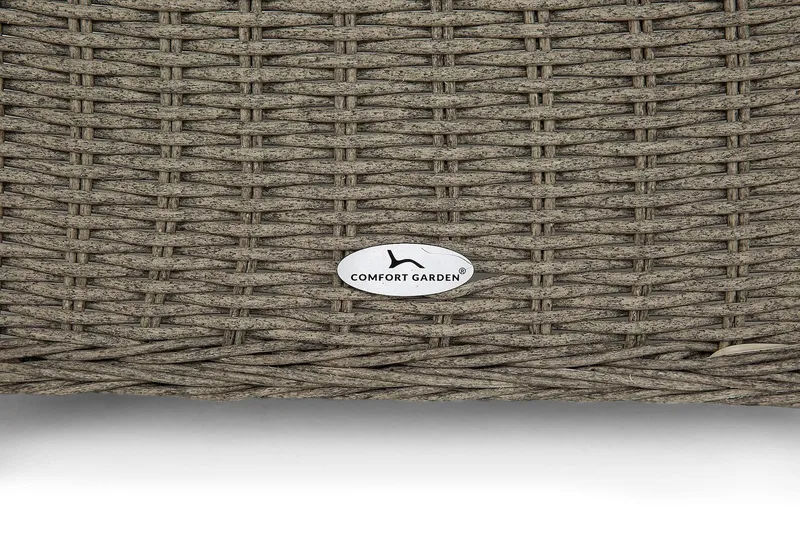 Marcus Lenestol med Pute - Grå - Hagemøbler - Loungemøbler - Loungestol ute