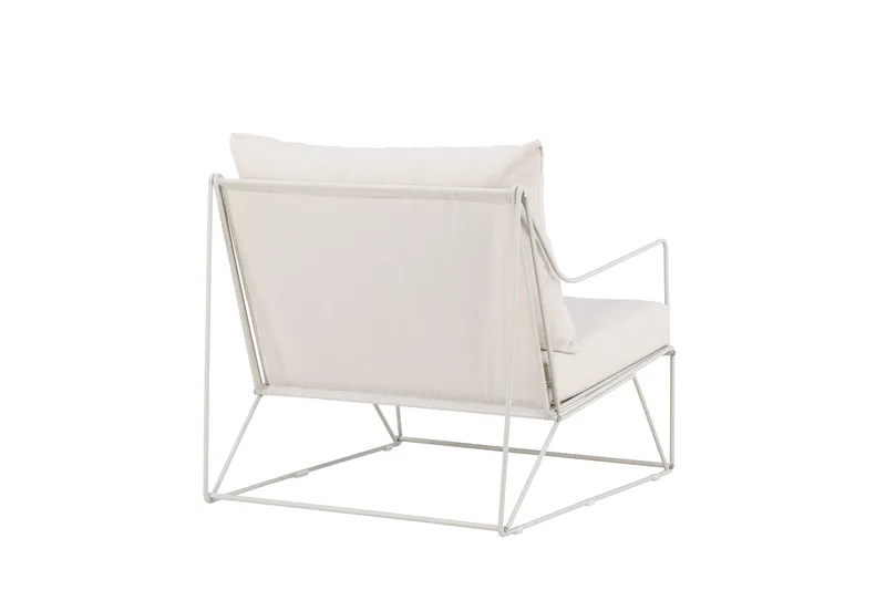 Usteryd Lenestol Utendørs Beige - Grå - Hagemøbler - Loungemøbler - Loungestol ute