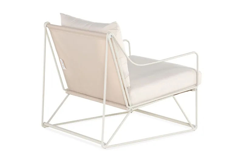 Usteryd Lenestol Utendørs Beige - Grå - Hagemøbler - Loungemøbler - Loungestol ute