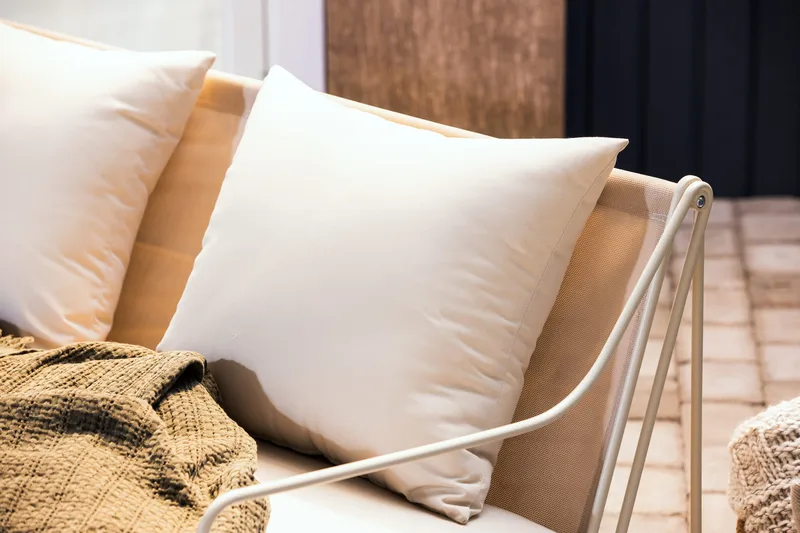 Usteryd Lenestol Utendørs Beige - Grå - Hagemøbler - Loungemøbler - Loungestol ute