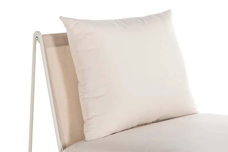 Usteryd Lenestol Utendørs Beige - Grå - Hagemøbler - Loungemøbler - Loungestol ute