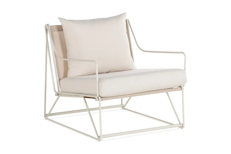 Usteryd Lenestol Utendørs Beige, Grå