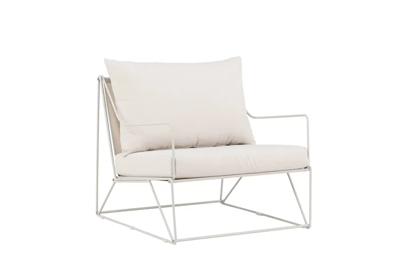 Usteryd Lenestol Utendørs Beige, Grå