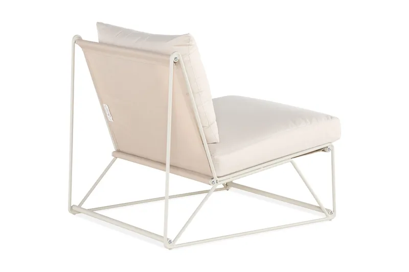 Usteryd Lenestol Utendørs Beige - Grå - Hagemøbler - Loungemøbler - Loungestol ute