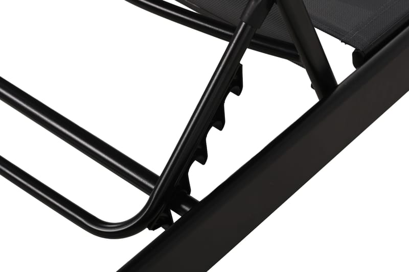 Monaco Solseng - Svart - Hagemøbler - Loungemøbler - Solseng