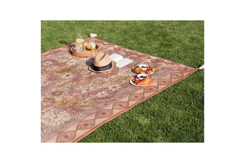 Piknikteppe Lashari Firkantet - Firkantet - Tekstiler - Pute & pledd - Tepper & pledd