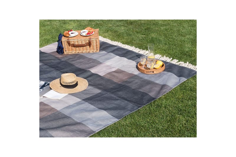 Piknikteppe Lunda Firkantet - Firkantet - Tekstiler - Pute & pledd - Tepper & pledd