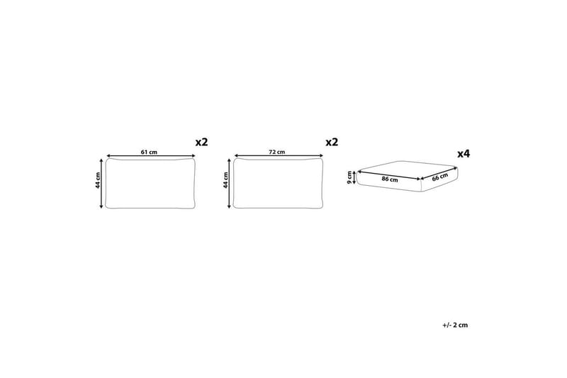 Putevar Noto - Hagemøbler - Loungemøbler - Møbeltrekkpakker