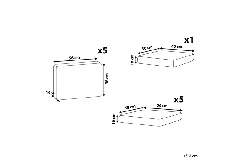 Putevar Roma - Hagemøbler - Loungemøbler - Møbeltrekkpakker