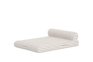 Redang solseng utendørs - Beige og hvite striper - Hagemøbler - Stoler & Lenestoler - Solseng & solvogner