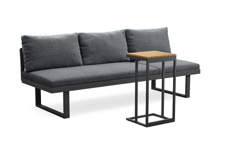 Samira Utesofa - Grå - Hagemøbler - Loungemøbler - Lounge sofa