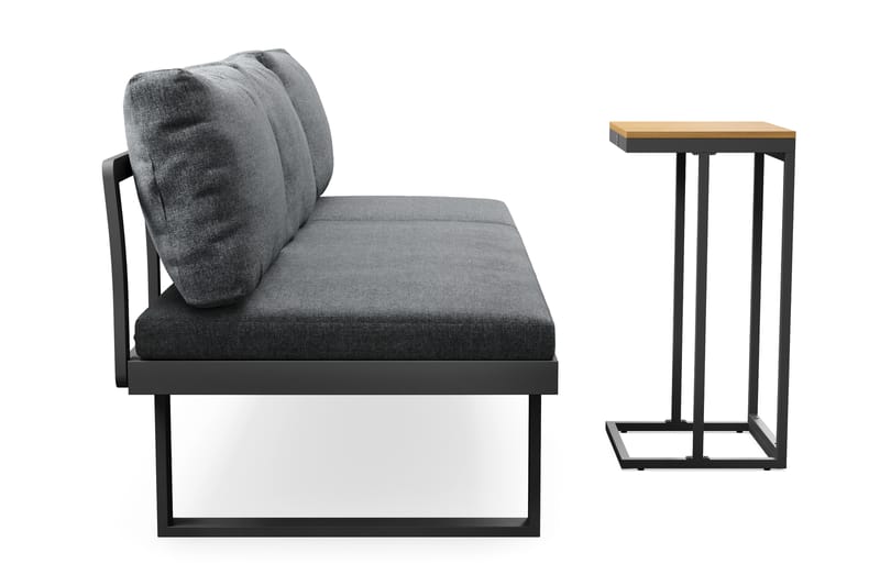 Samira Utesofa - Grå - Hagemøbler - Loungemøbler - Lounge sofa