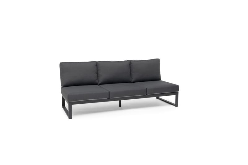 Sofa Hillerstorp Oxelunda 3-Seter Grå - Hagemøbler - Loungemøbler - Lounge sofa