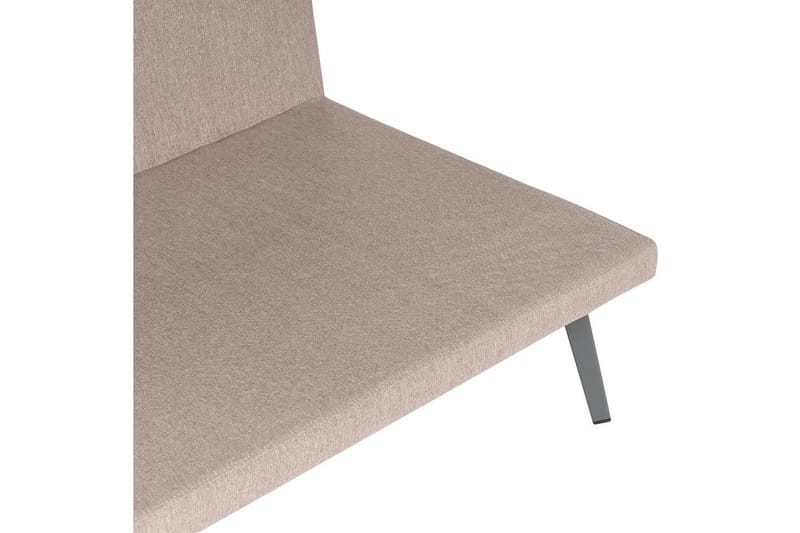 Soffa Beliani Loretello Beige/grå, Högervänd Beige||Grey Right-faced - Hagemøbler - Loungemøbler - Lounge sofa