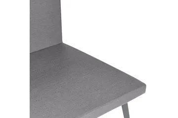 Soffa Beliani Loretello Beige/grå, Högervänd Grey Right-faced - Hagemøbler - Loungemøbler - Lounge sofa