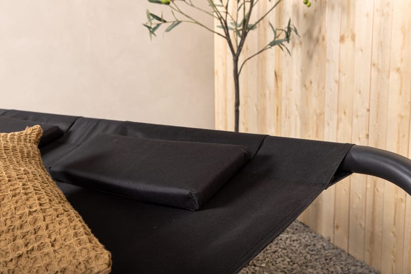 Gordo Solseng - Svart - Hagemøbler - Loungemøbler - Solseng