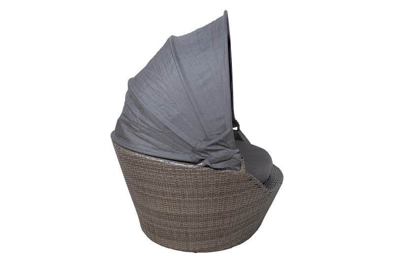Mini Muse Sofa med Tak Grå - Hagemøbler - Loungemøbler - Solseng