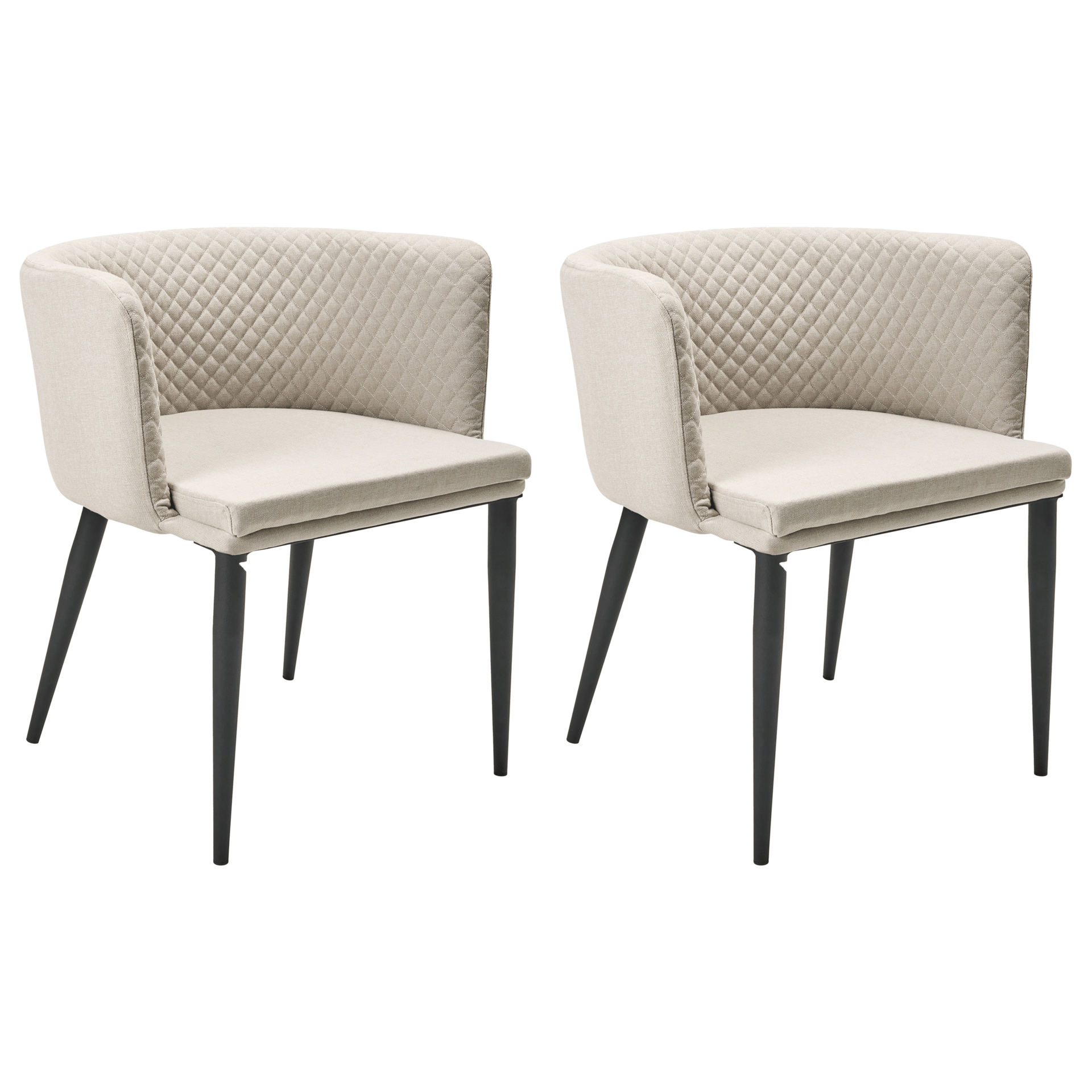Stol utendørs Limasson - Beige/svart