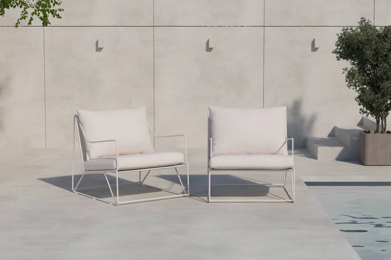 Usteryd 2-seters Loungesofa - Hagemøbler - Balkong - Balkongmøbler - Balkongsofaer