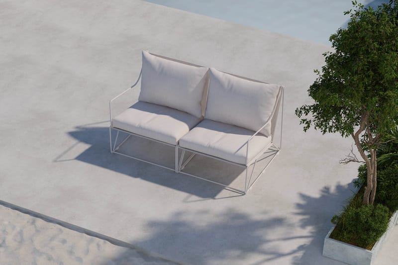 Usteryd 2-seters Loungesofa - Hagemøbler - Loungemøbler - Lounge sofa