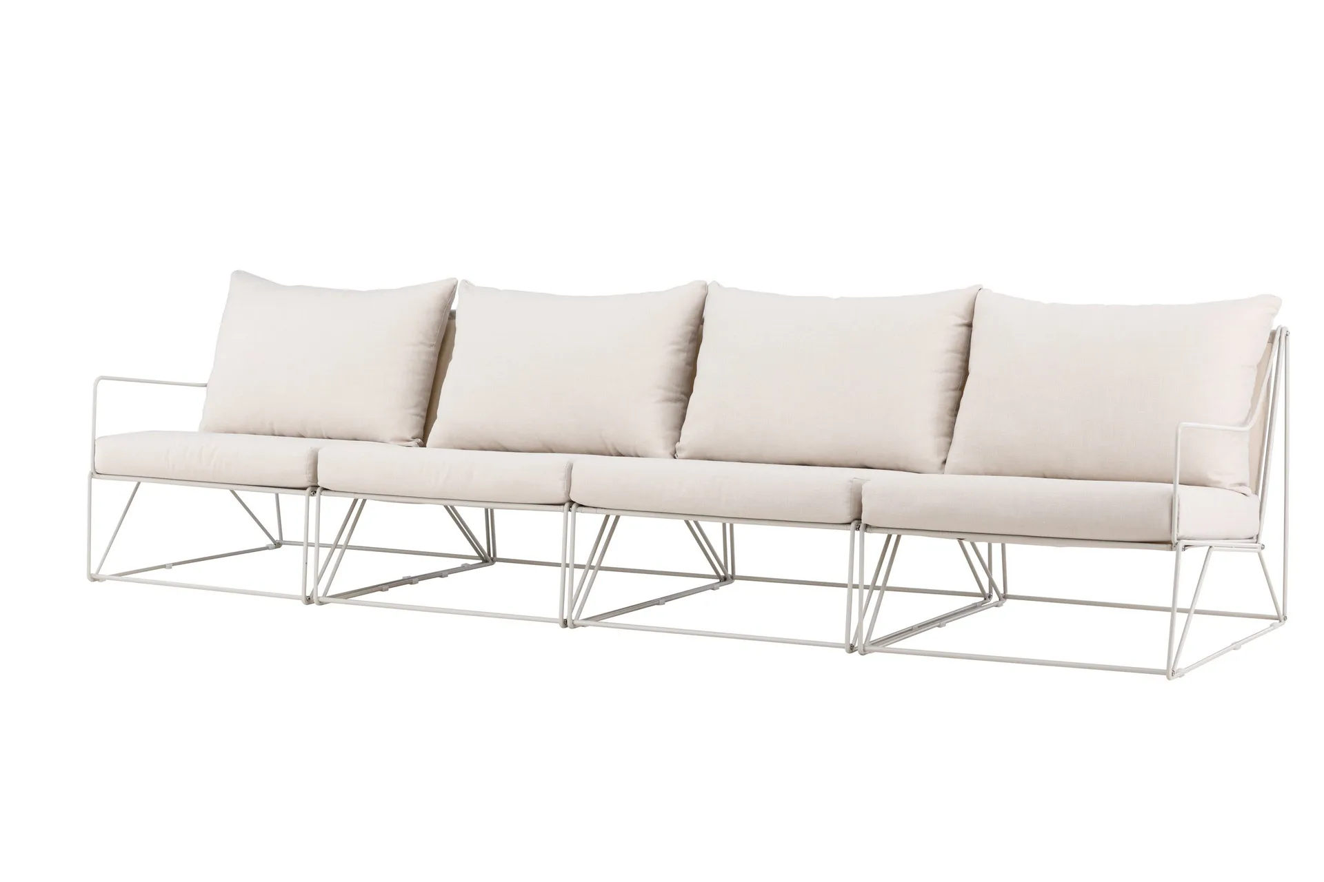 Usteryd 4-seters loungesofa - Beige
