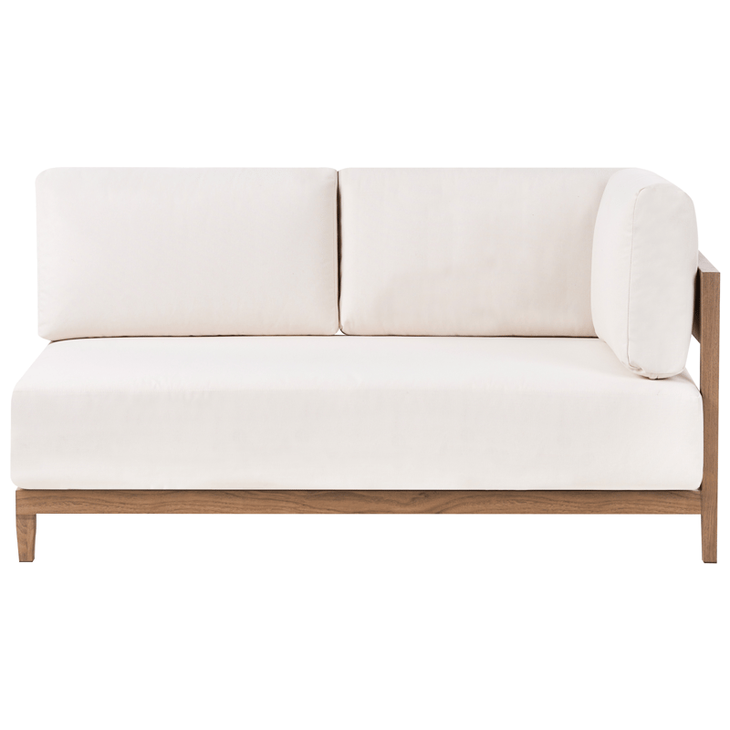 Utegruppe 2-seters Sampieri - lys beige - Hagemøbler - Loungemøbler - Sofagruppe utendørs