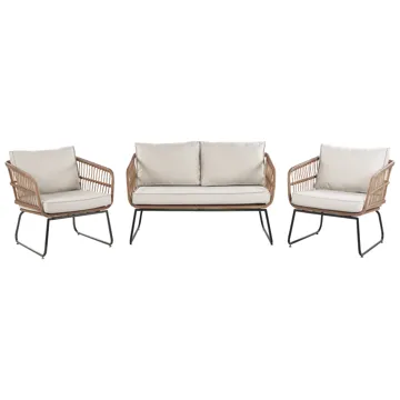 Utegruppe Ravello - beige - Hagemøbler - Loungemøbler - Sofagruppe utendørs